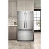 36-inch Wide French Door Refrigerator with Water Dispenser - 25 cu. ft.