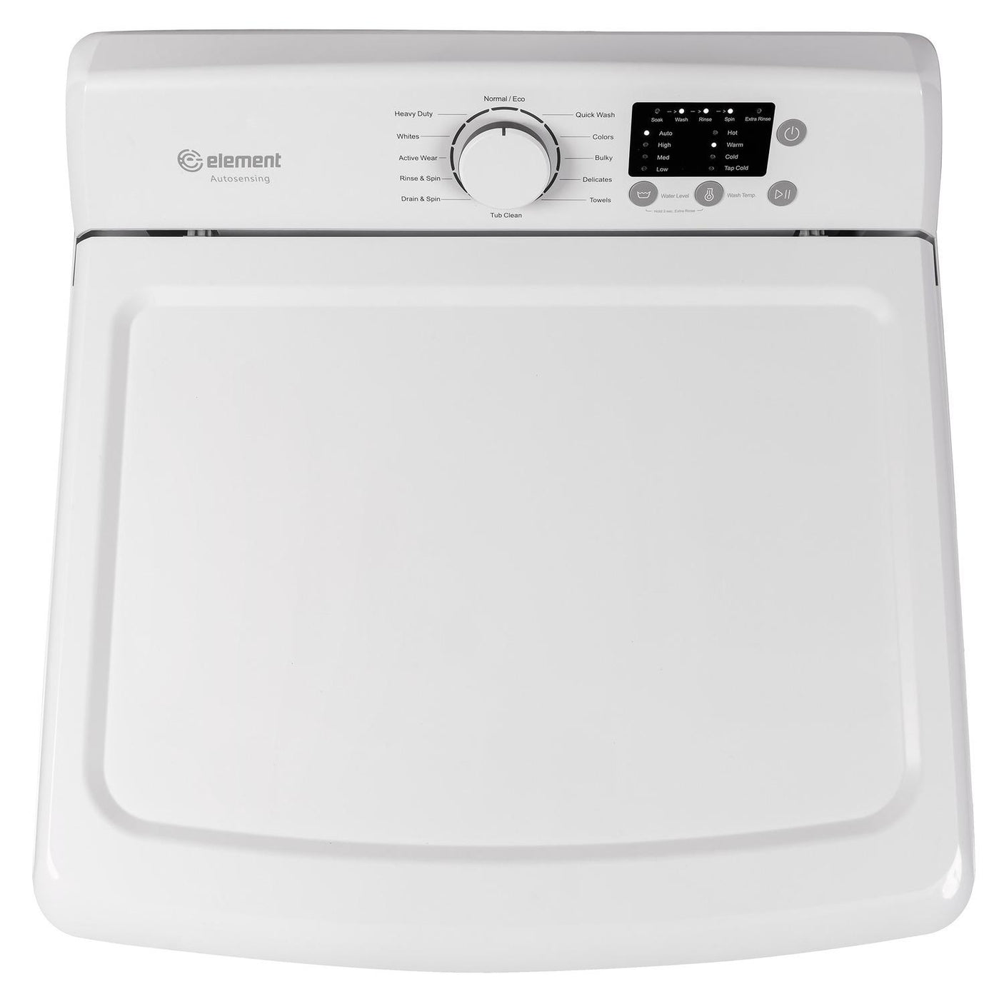 Element Electronics 3.7 cu. ft. Top Load Washing Machine with Agitator - White (EATW2537CW)