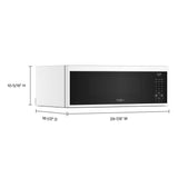 1.1 cu. ft. Smart Low Profile Microwave Hood Combination with 450 CRM 4-Speed Venting