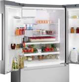 100 Series French Door Bottom Mount Refrigerator 36" Stainless steel (with anti-fingerprint)