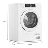 4.3 Cu. Ft. 24" Small Space Ventless Dryer