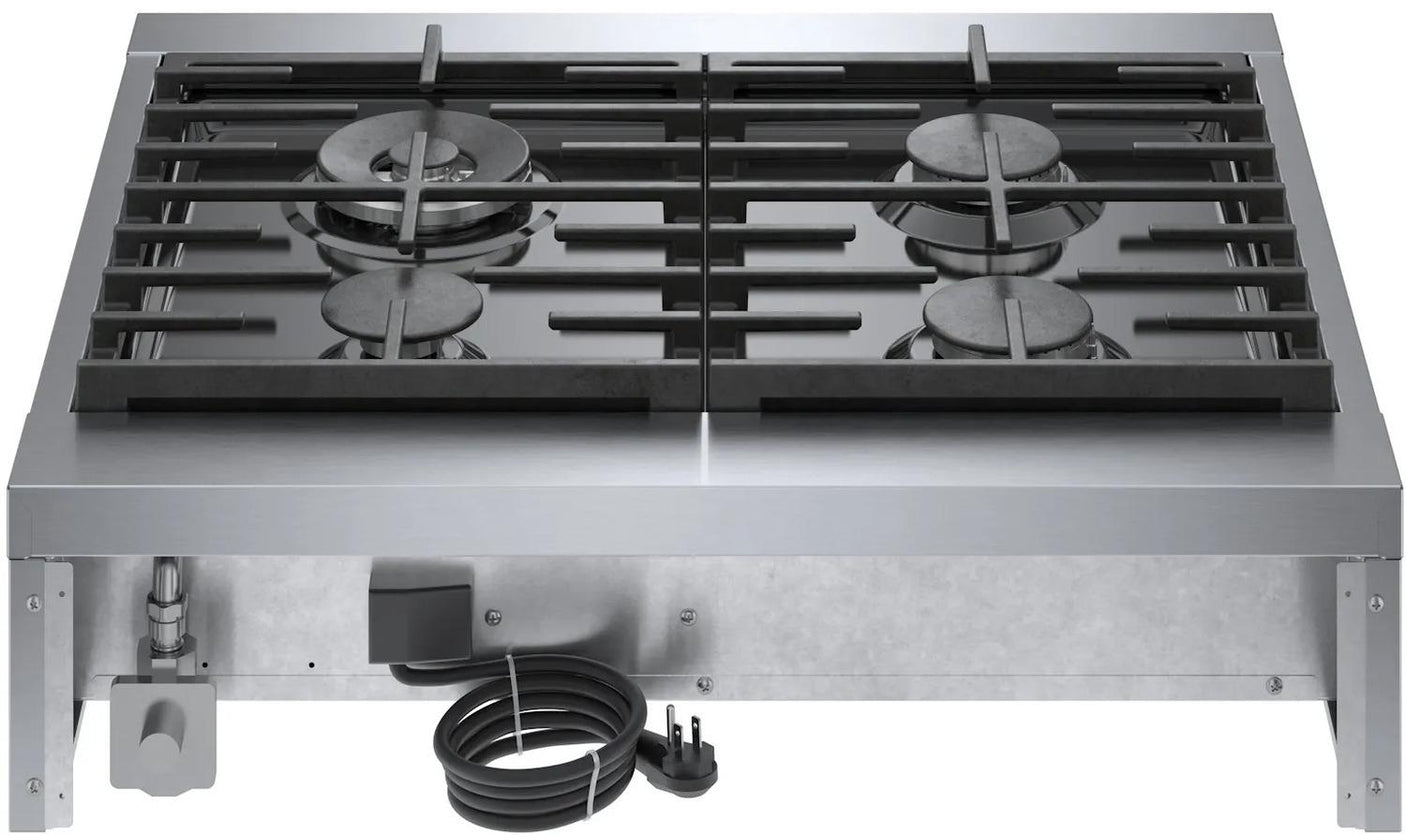 800 Series Gas Rangetop 30" Stainless steel