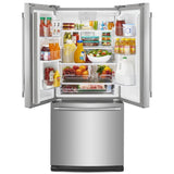 30-Inch Wide French Door Refrigerator with Exterior Water Dispenser- 20 Cu. Ft.