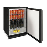 1024r 24" Refrigerator With Stainless Solid Finish (115 V/60 Hz Volts /60 Hz Hz)