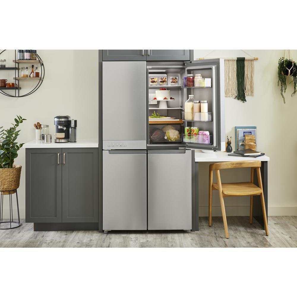 19.4 cu. ft. 36-inch wide Counter-Depth 4-Door Refrigerator with PrintShield™ Finish