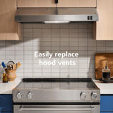 Smart Low Profile Microwave Hood Combination with Dual Fan Ventilation