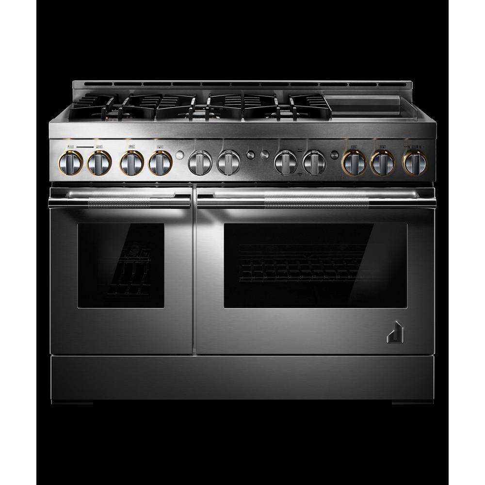 48" RISE™ Gas Professional-Style Range with Chrome-Infused Griddle