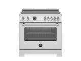 36 inch Induction Range, 5 Heating Zones and Cast Iron Griddle, Electric Self-Clean Oven Stainless Steel