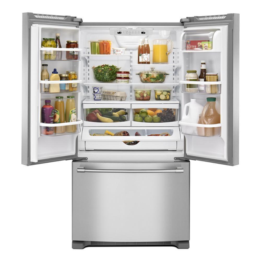 33-Inch Wide French Door Refrigerator with Water Dispenser - 22 Cu. Ft