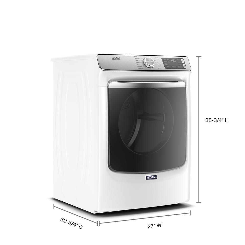 Smart Front Load Electric Dryer with Extra Power and Advanced Moisture Sensing Plus - 7.3 cu. ft.