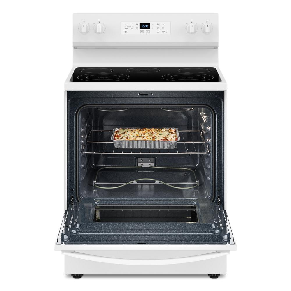 30-inch Electric Range with Steam Clean