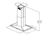 Optional Long Chimney Extension Kit for 9'0 - 12'0"