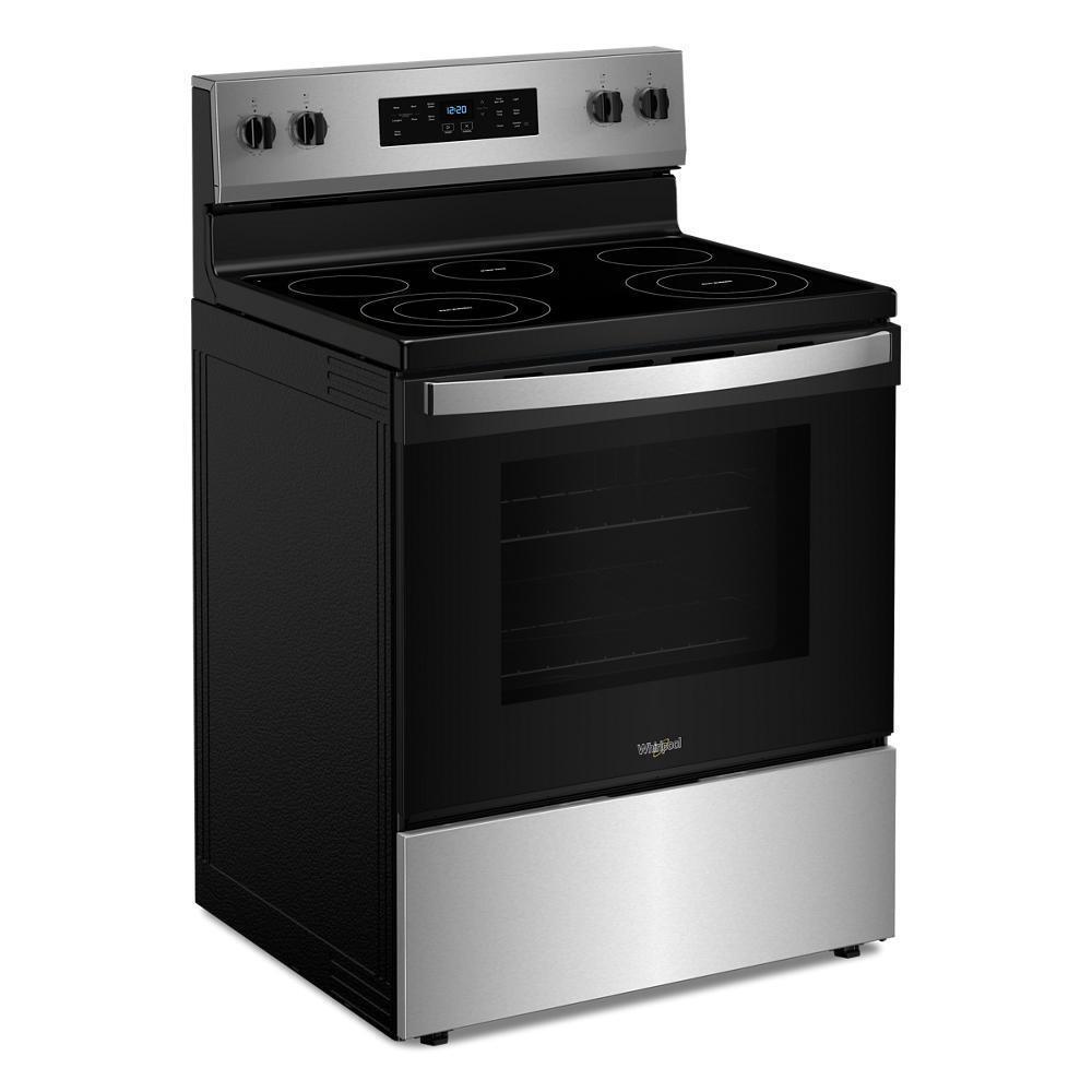 30-inch Electric Range with Steam Clean