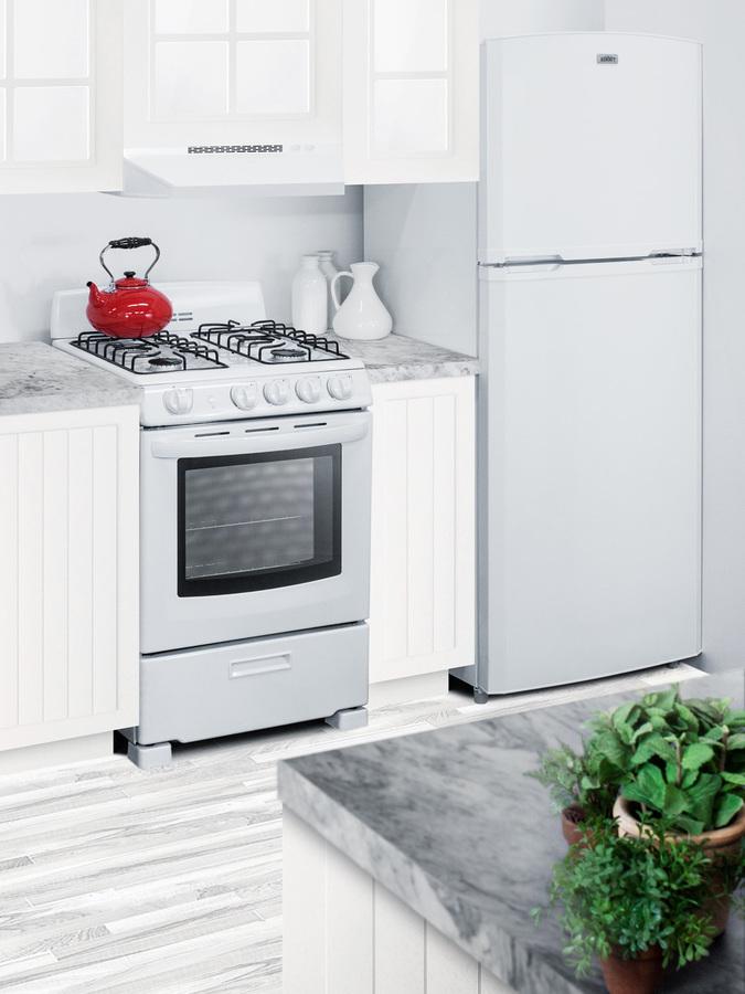 24" Wide Gas Range