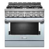 KitchenAid® 36'' Smart Commercial-Style Gas Range with 6 Burners