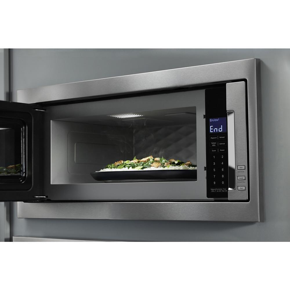 1000 Watt Built-In Low Profile Microwave with Slim Trim Kit