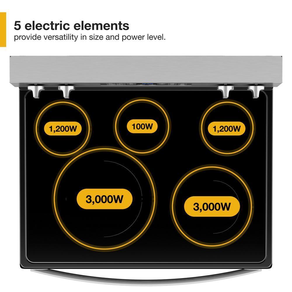 5.3 Cu. Ft. Whirlpool® Electric 5-in-1 Air Fry Oven