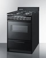 24" Wide Gas Range