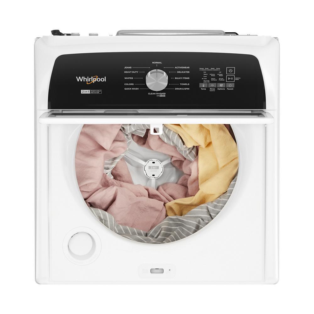 4.7-4.8 Cu. Ft. Top Load Washer with 2 in 1 Removable Agitator