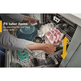 Fingerprint Resistant Dishwasher with 3rd Rack & Large Capacity