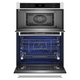 KitchenAid® 30" Combination Microwave Wall Ovens with Air Fry Mode.