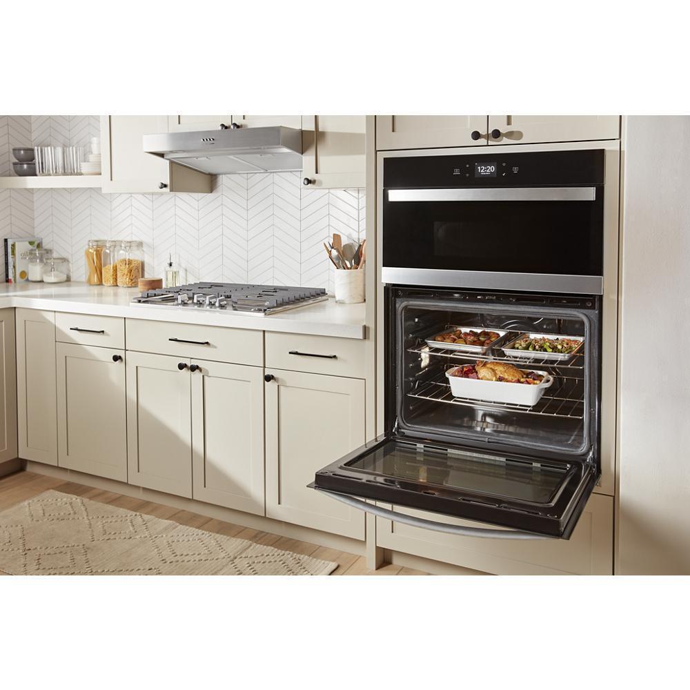 6.4 Total Cu. Ft. Combo Wall Oven with Air Fry When Connected