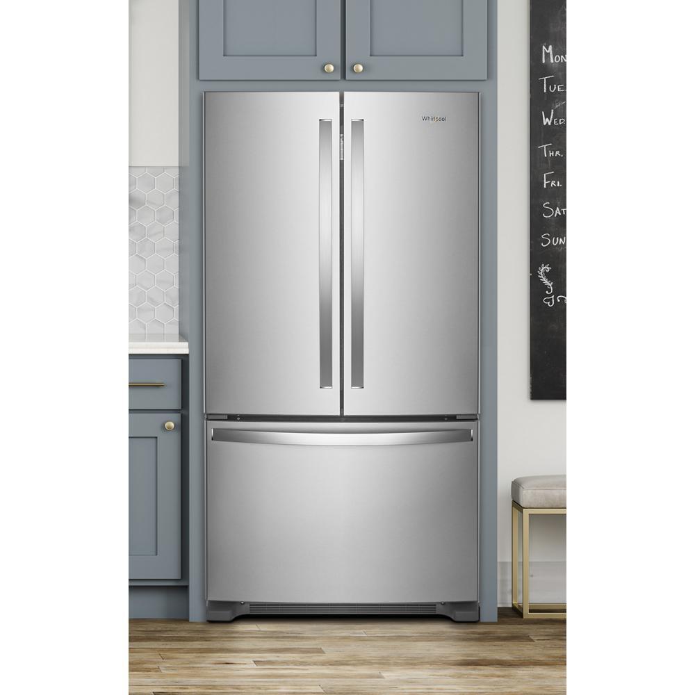 36-inch Wide French Door Refrigerator with Water Dispenser - 25 cu. ft.