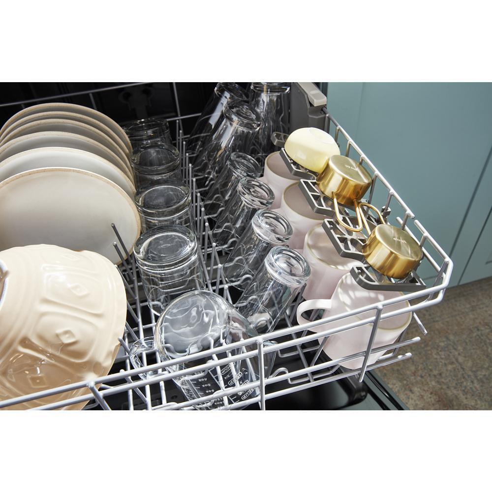 Quiet Dishwasher with Adjustable Upper Rack