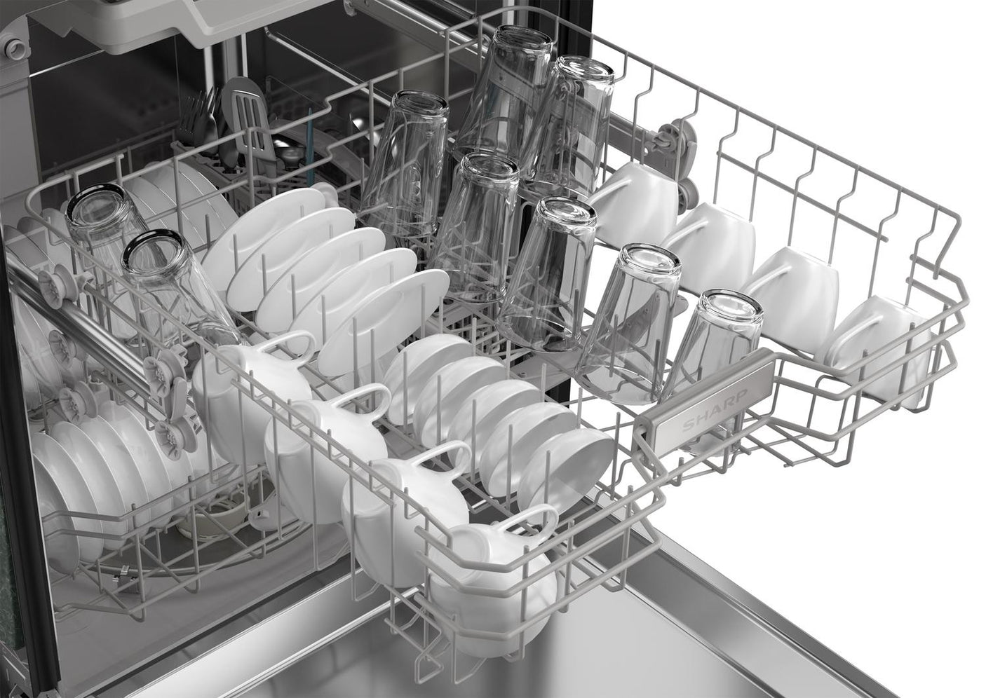 24 in. Slide-In Stainless Steel Hybrid 49 dB Dishwasher