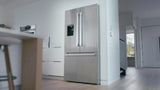 500 Series French Door Bottom Mount Refrigerator 36" Stainless steel (with anti-fingerprint)