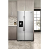 36-inch Wide Side-by-Side Refrigerator - 25 cu. ft.