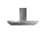 48 T-Shape Wallmounted Hood, 1 motor 600 CFM Stainless Steel