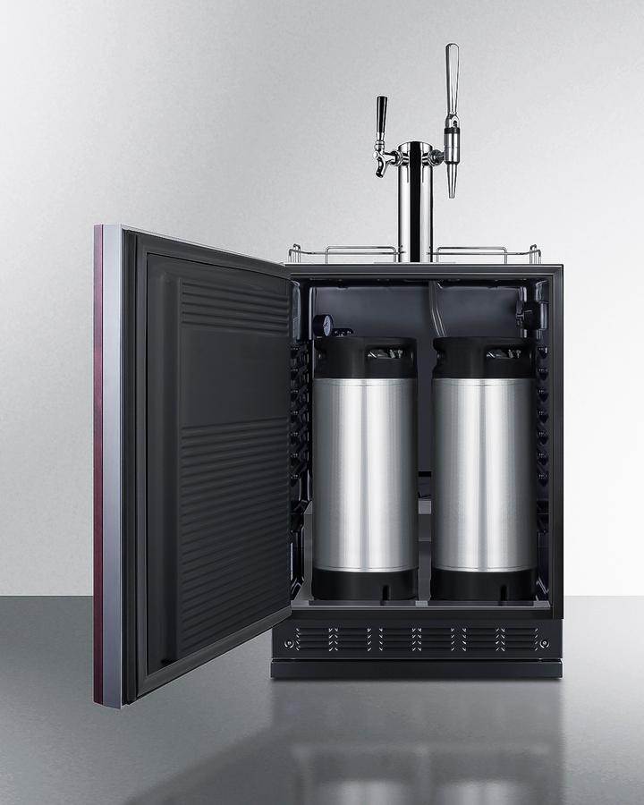 24" Wide Cold Brew/nitro Kegerator (panel Not Included)