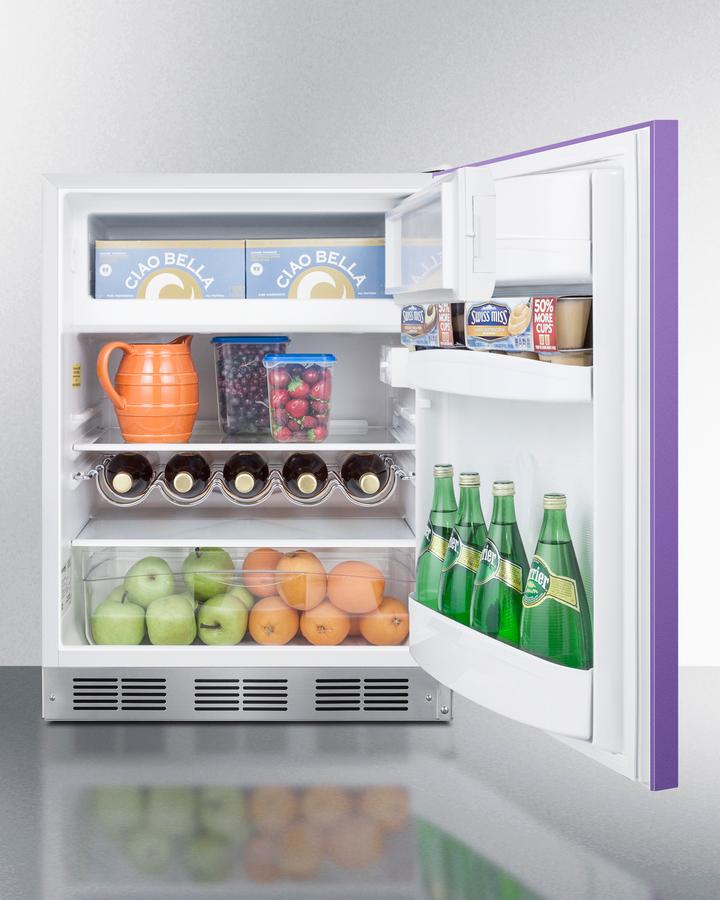 24" Wide Refrigerator-freezer