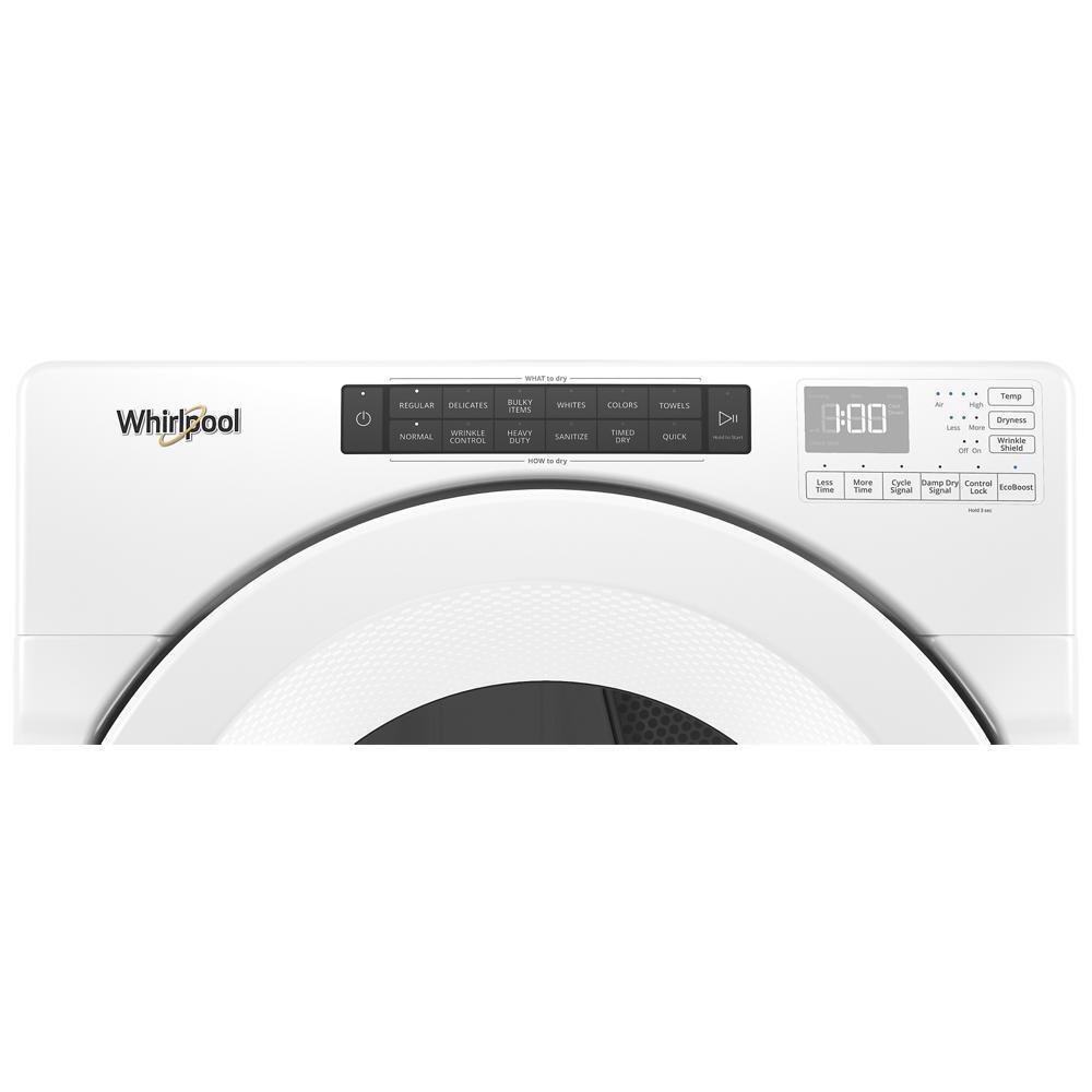 7.4 cu.ft Front Load Long Vent Electric Dryer with Intuitive Controls