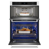 KitchenAid® 30" Combination Microwave Wall Ovens with Air Fry Mode.