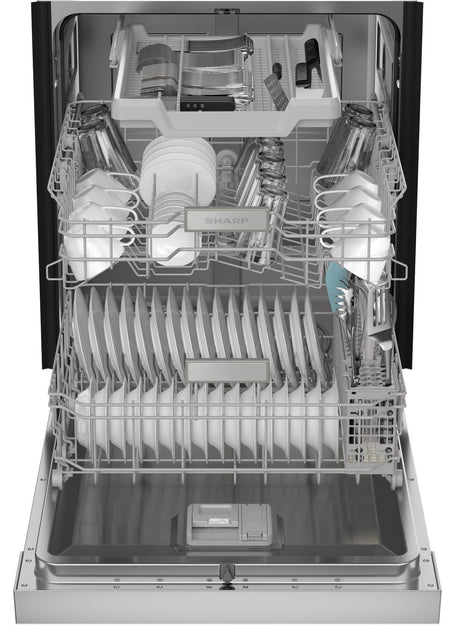 24 in. Slide-In Stainless Steel Hybrid 49 dB Dishwasher