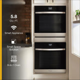 5.8 Cu. Ft. 24 Inch Double Wall Oven with Convection