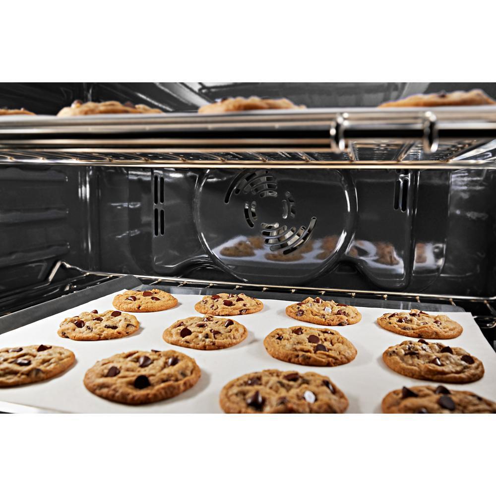 KitchenAid® 30" Combination Microwave Wall Ovens with Air Fry Mode.