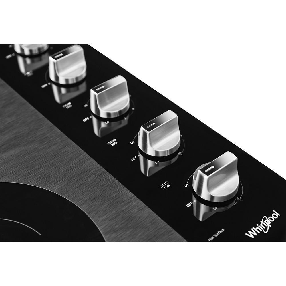 30-inch Electric Ceramic Glass Cooktop with Two Dual Radiant Elements