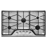 36-inch Wide Gas Cooktop with DuraGuard™ Protective Finish