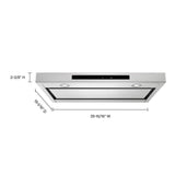 36" Low Profile Under-Cabinet Ventilation Hood