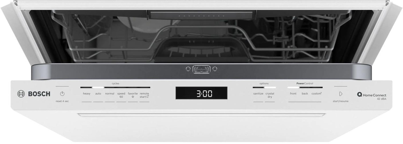 800 Series Dishwasher 24" White