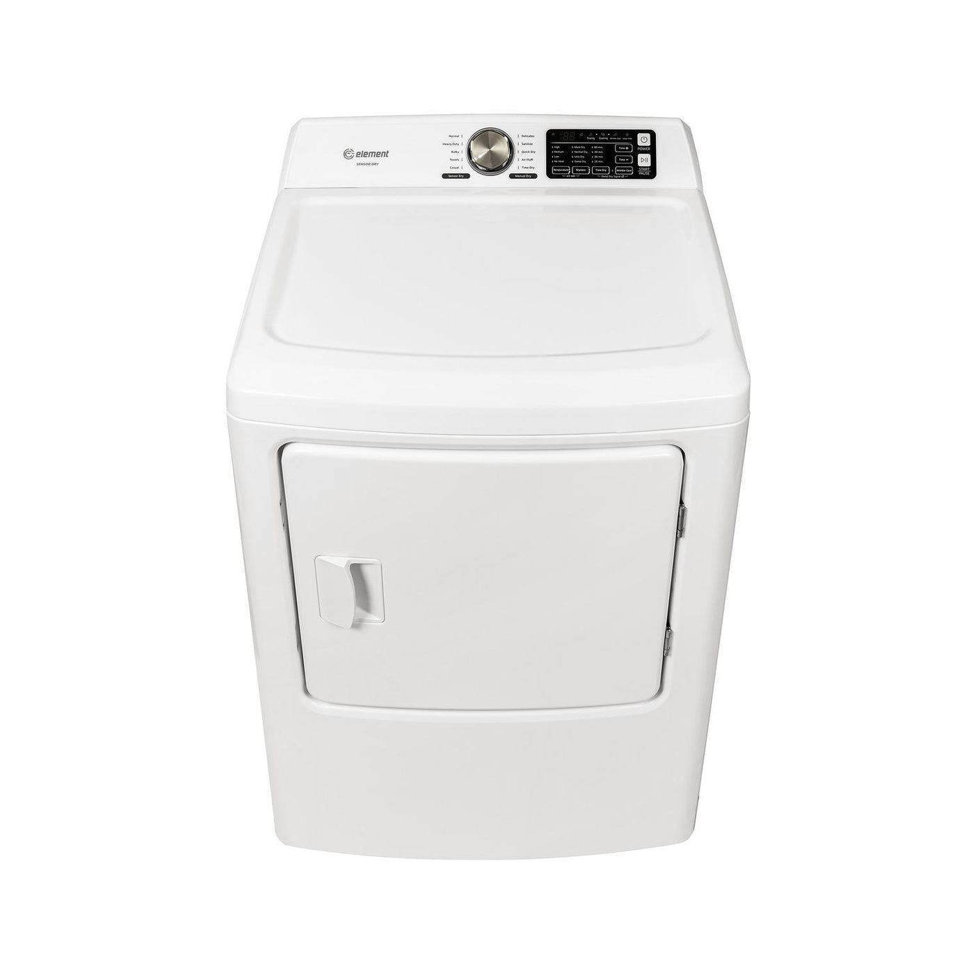 Element Electronics 7.0 cu. ft. Front Load Electric Dryer - White (ETD7027ECW)