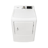 Element Electronics 7.0 cu. ft. Front Load Gas Dryer - White (ETD7027GCW)