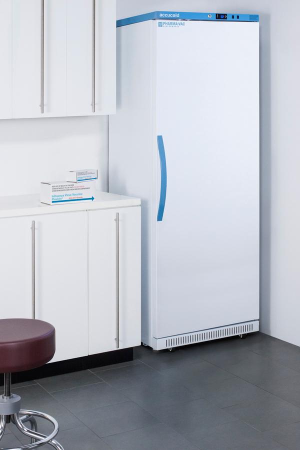 18 CU.FT. Upright Vaccine Refrigerator, Certified To Nsf/ansi 456 Vaccine Storage Standard