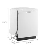 Dishwasher with Triple Filter Wash System