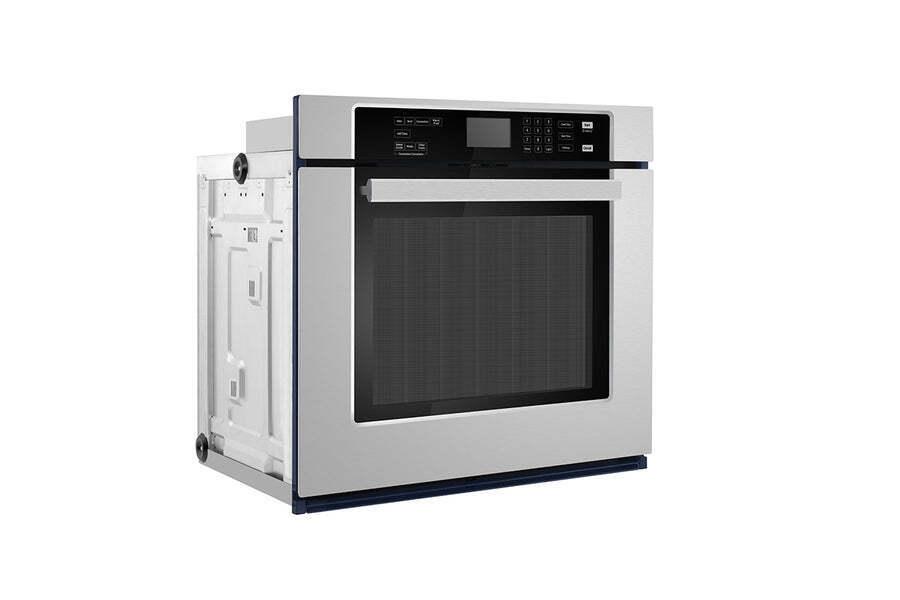 ROBAM 30-in Self-cleaning Air Fry Convection Single Electric Wall Oven (Stainless Steel)