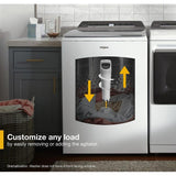 5.2 - 5.3 cu. ft. Top Load Washer with 2 in 1 Removable Agitator