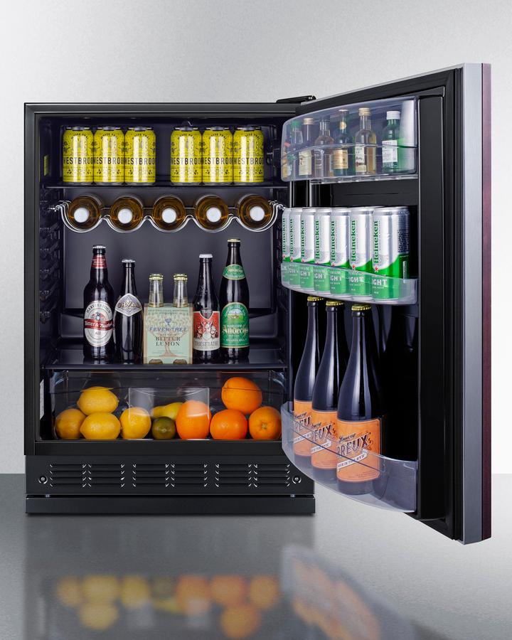 24" Wide All-refrigerator (panel Not Included)